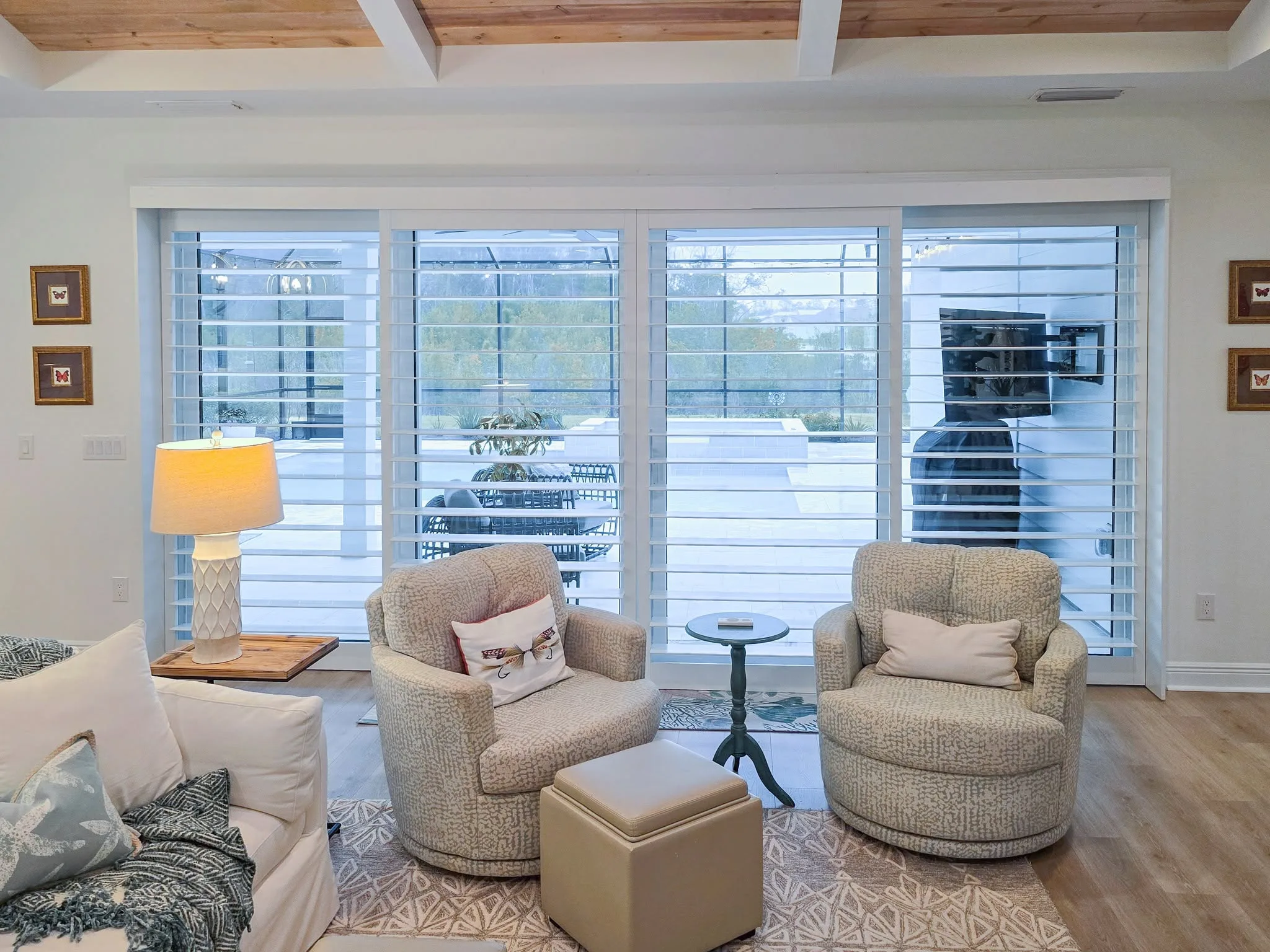 plantation shutter louver sizes