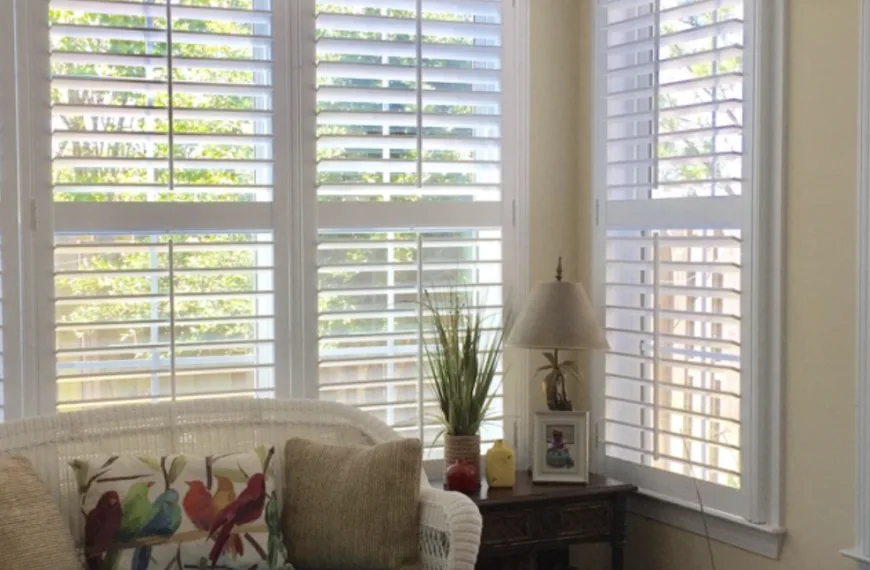 Window Treatments with Plantation Shutters: Layering for Style & Privacy