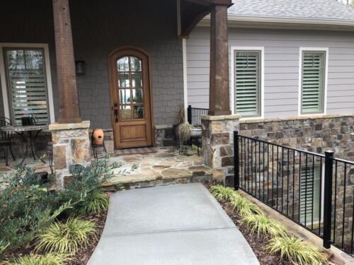 Exterior View Interior Plantation Shutters